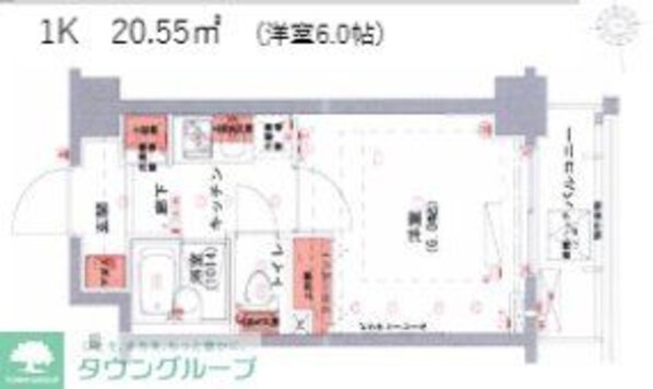 ハーモニーレジデンス山手大塚の物件間取画像